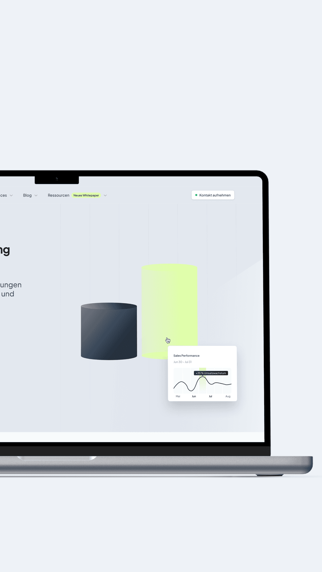growganic webdesign preview